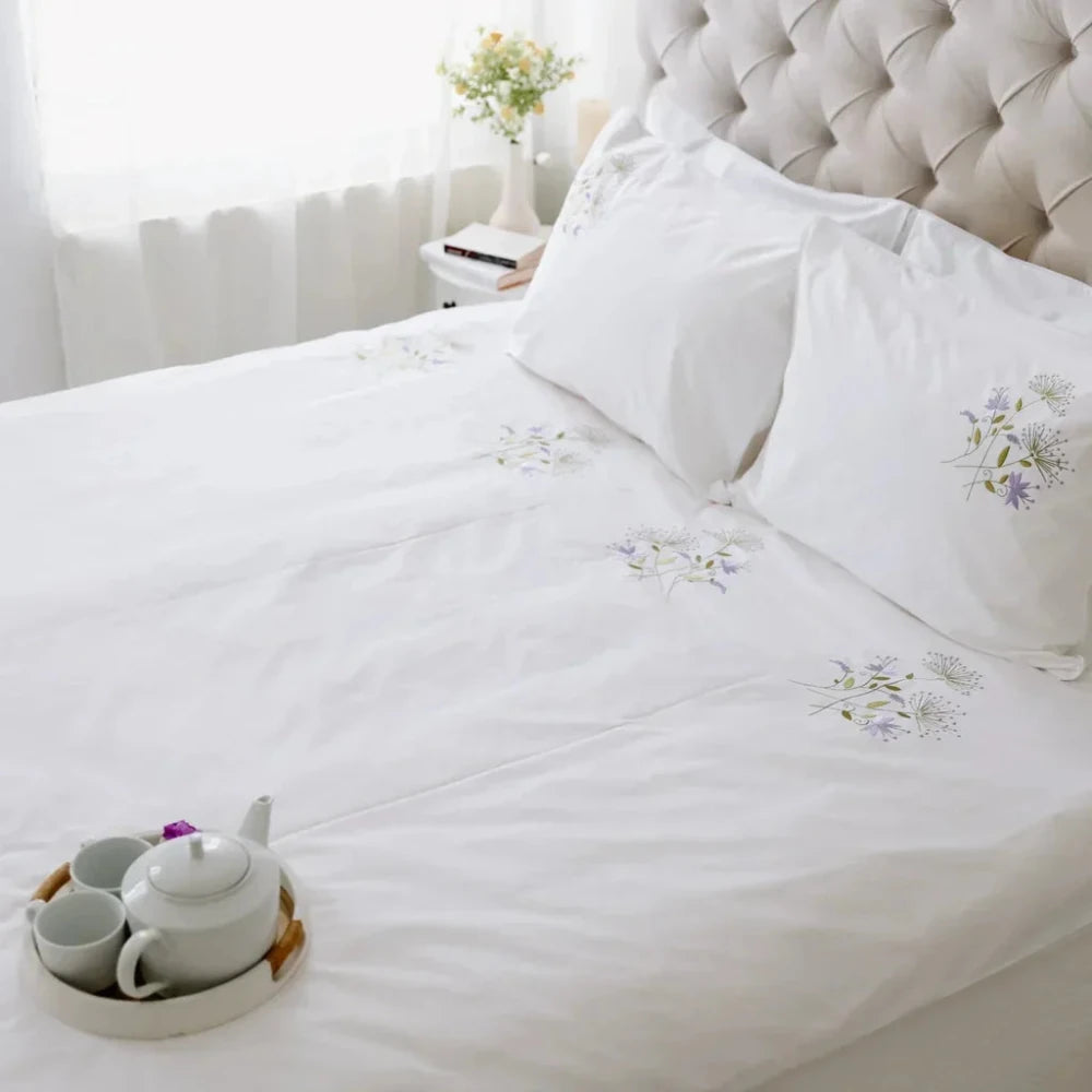 Dandelion Embroidered Design - myhomestore.com.pk