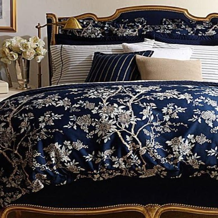 Deauville Printed Bedding Set – Elegant Equestrian Design - myhomestore.com.pk