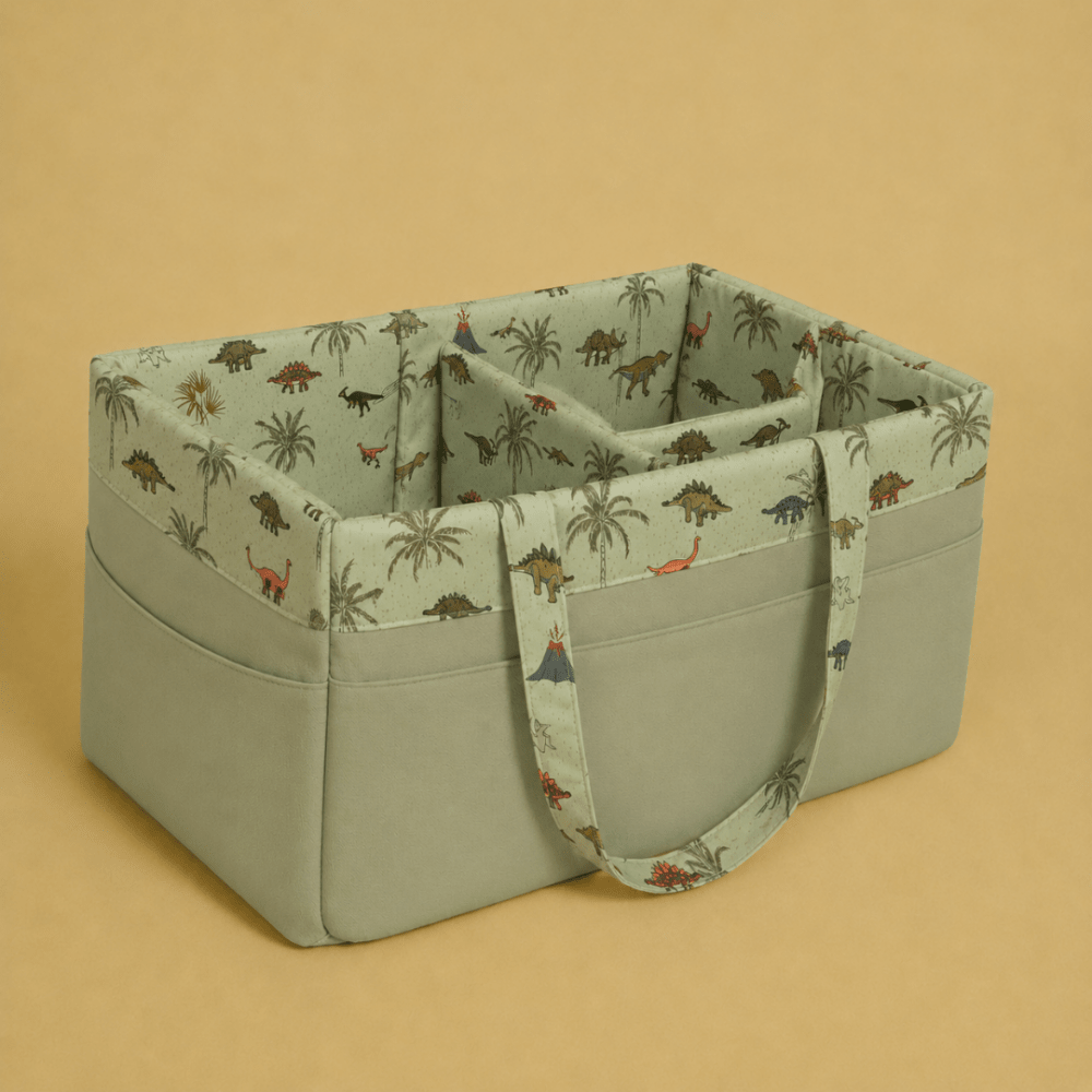 Dino Safari Diaper Caddy Bag - myhomestore.com.pk