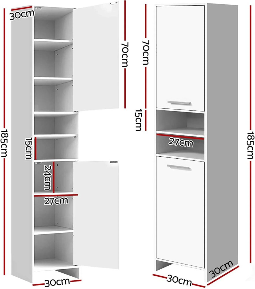 Double Cabinet Bathroom Rack - myhomestore.com.pk
