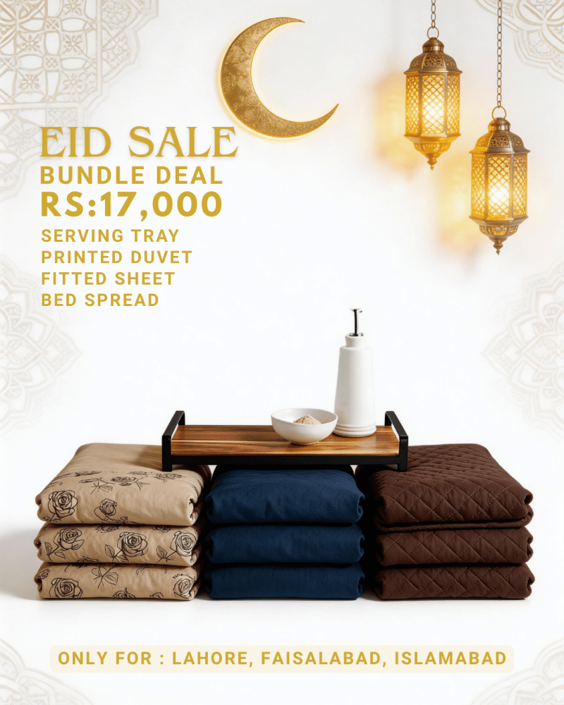 Eid Comfort & Decor Bundle - myhomestore.com.pk