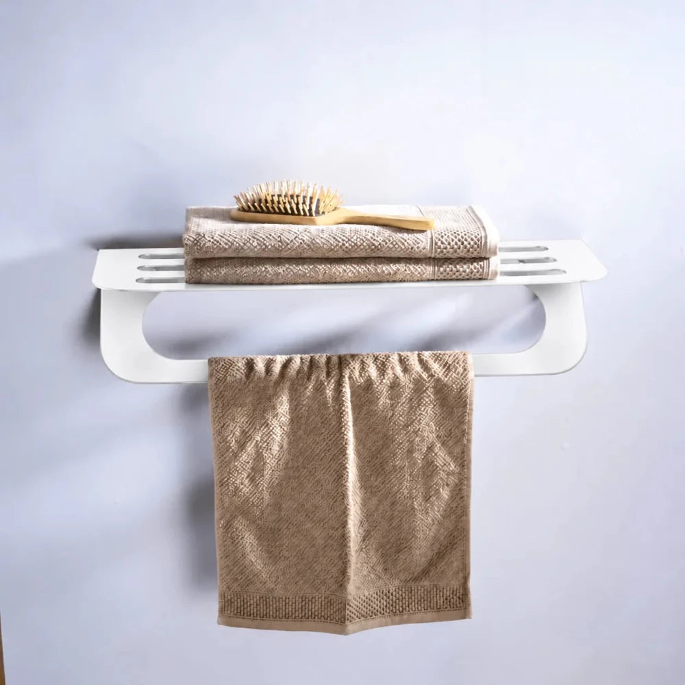Elegant Black Towel Bar Towel Rack - myhomestore.com.pk