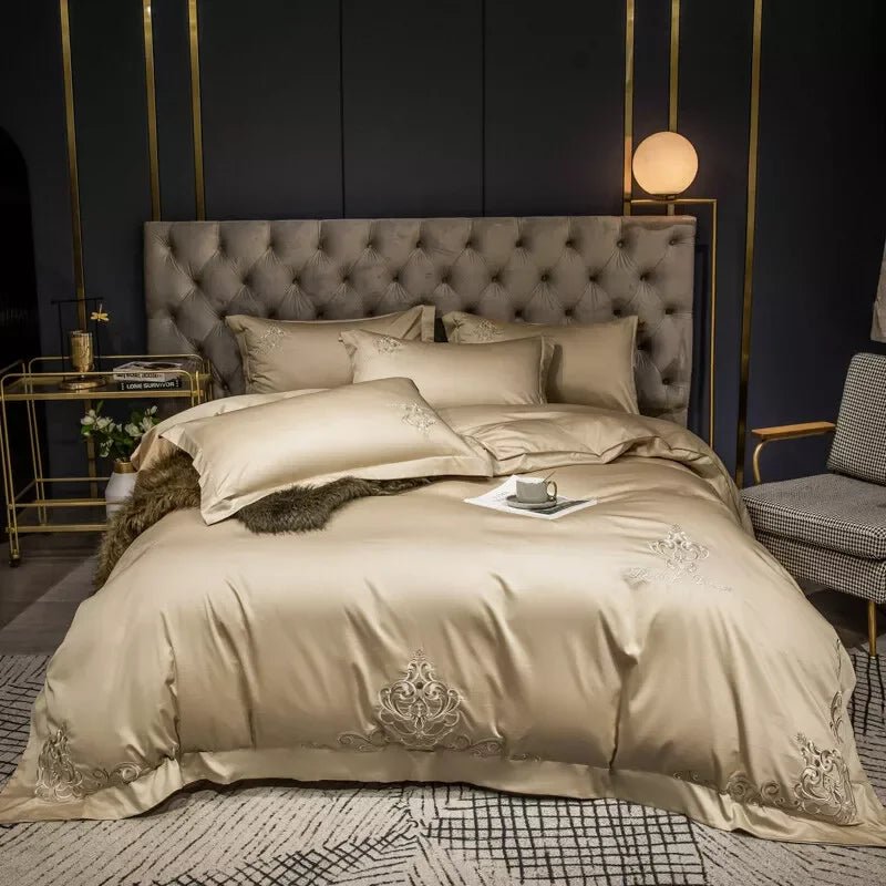 Elegant Embroidery Duvet Set - myhomestore.com.pk