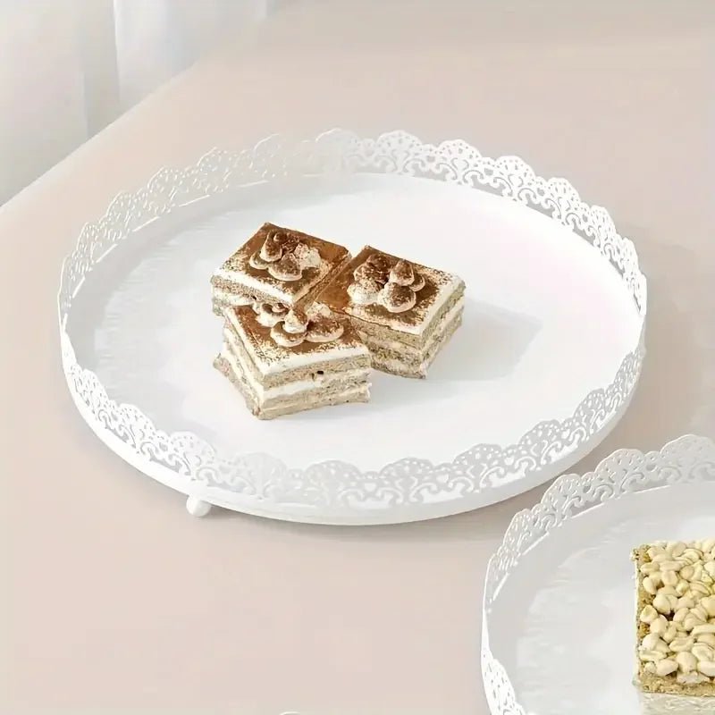 Elegant Lace Display Tray Set - myhomestore.com.pk
