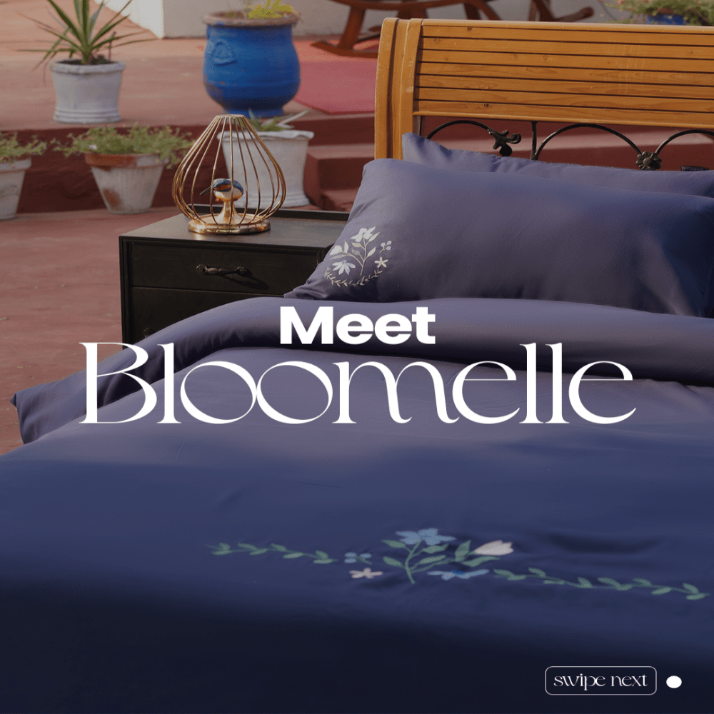 Embroidered Bedding Midnight Garden - myhomestore.com.pk