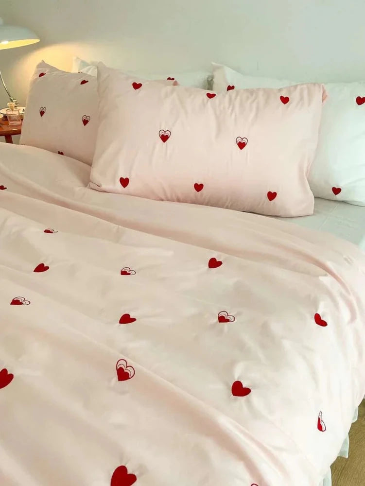 Embroidered Duvet Cover Set - myhomestore.com.pk