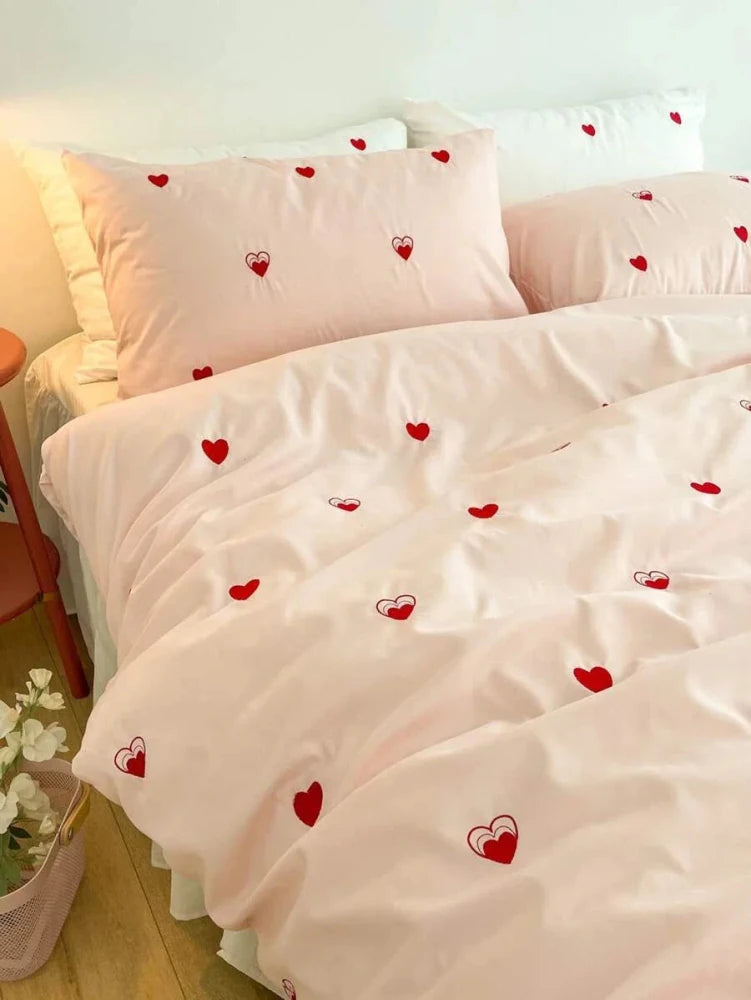 Embroidered Duvet Cover Set - myhomestore.com.pk