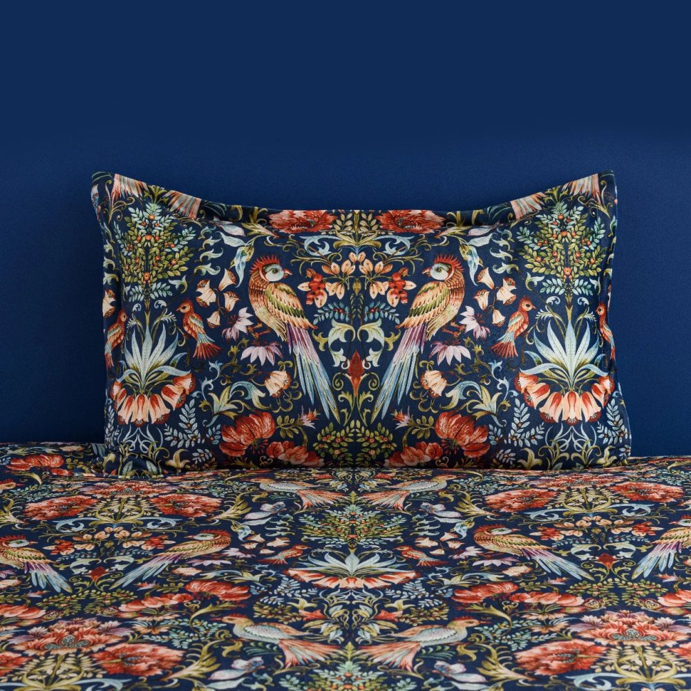 Enchanted Forest Velvet Bedsheet | Luxury Nature - Inspired Bedding - myhomestore.com.pk