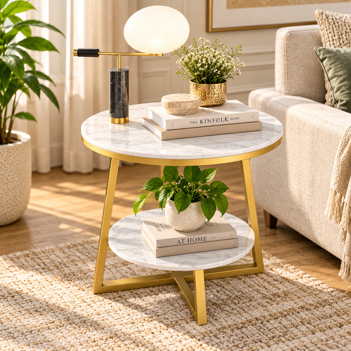 Round Coffee Table,