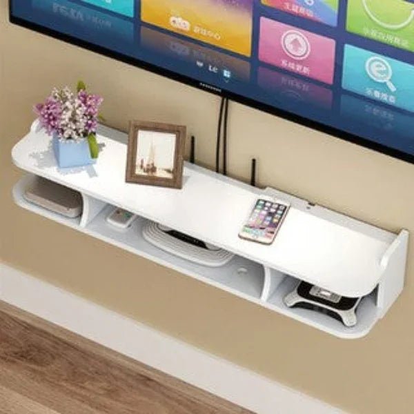 Floating Wifi Lounge Living Room Organizer Shelve - myhomestore.com.pk