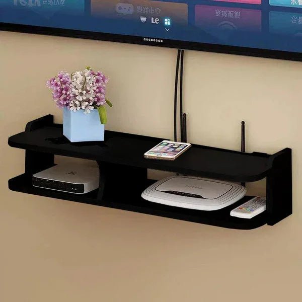 Floating Wifi Lounge Living Room Organizer Shelve - myhomestore.com.pk