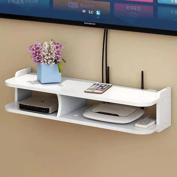 Floating Wifi Lounge Living Room Organizer Shelve - myhomestore.com.pk