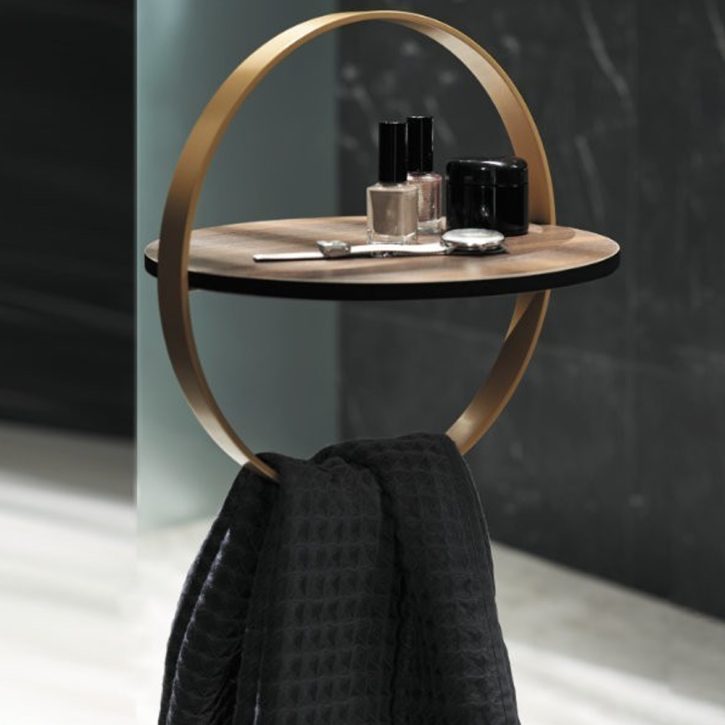 Floor Stand with Shelf and Towel Rack - myhomestore.com.pk