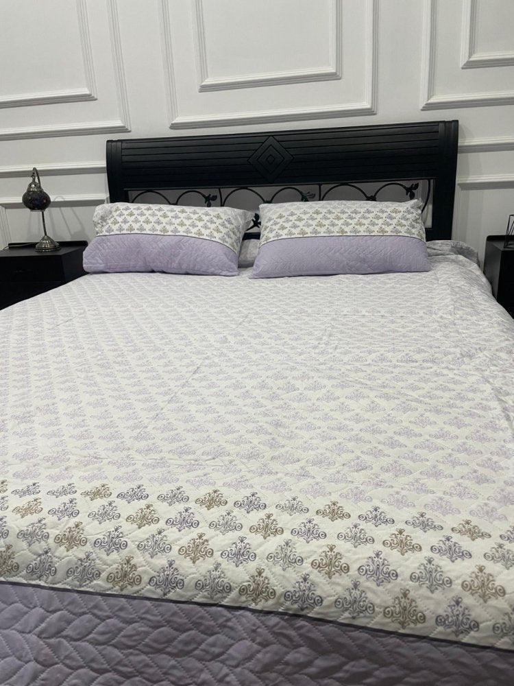 Floral Printed Bedspread Collection - myhomestore.com.pk