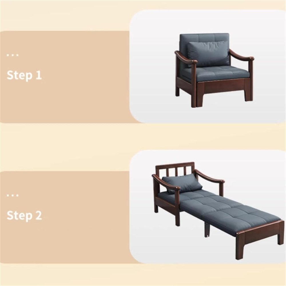Foldable Lounge Sofa Bed for Home Comfort - myhomestore.com.pk