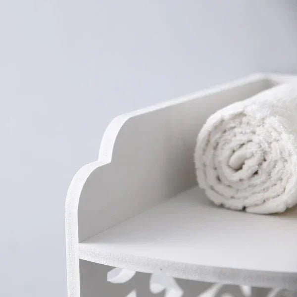 Glossy Pattern Bathroom Rack - myhomestore.com.pk