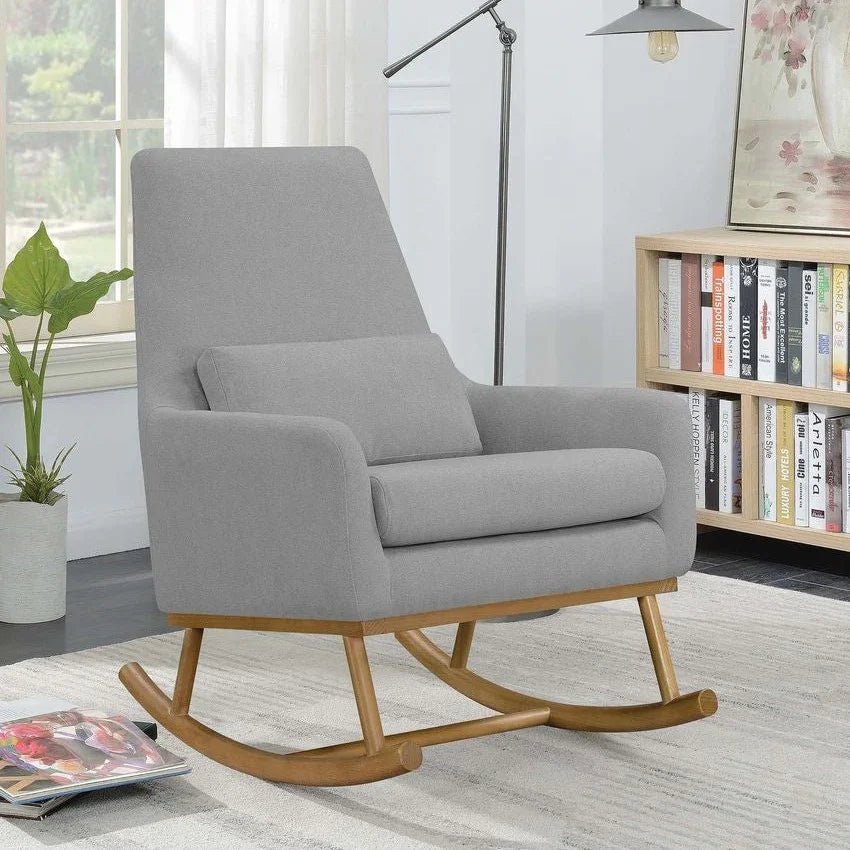 Grey Rocking chair - myhomestore.com.pk