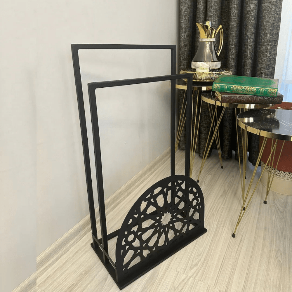 Handcrafted Metal Prayer Rug Stand - myhomestore.com.pk