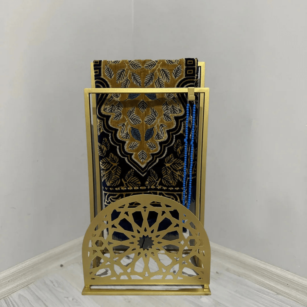 Handcrafted Metal Prayer Rug Stand - myhomestore.com.pk
