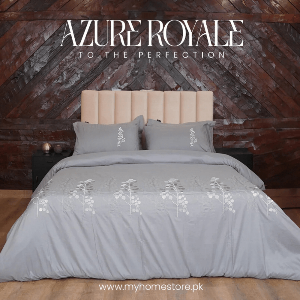 Honesty Embroidered Comforter Set/ Duvet Set - myhomestore.com.pk