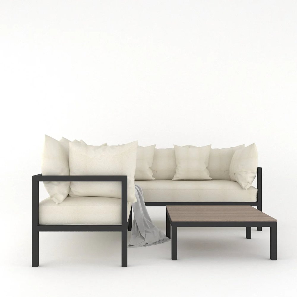 L Shape Luxury Sectional Sofa Set - myhomestore.com.pk