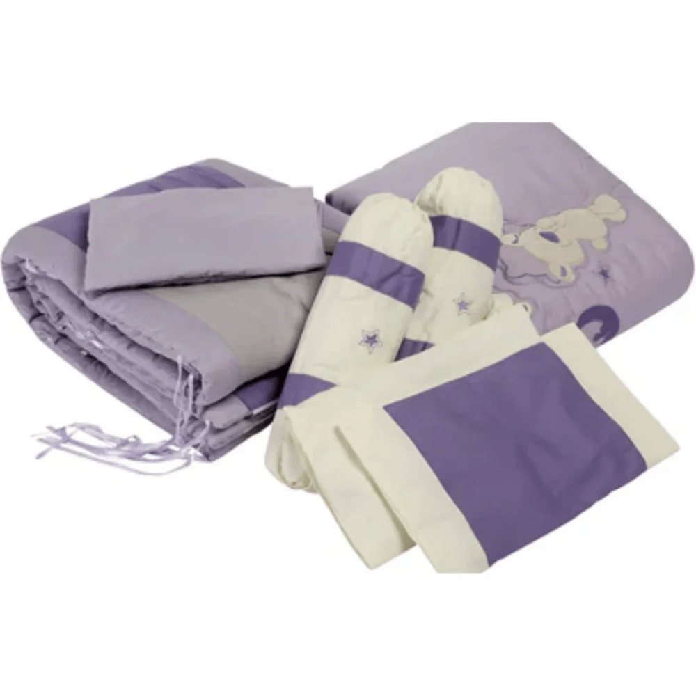 Lavender Dream Baby Crib Bedding Set - myhomestore.com.pk