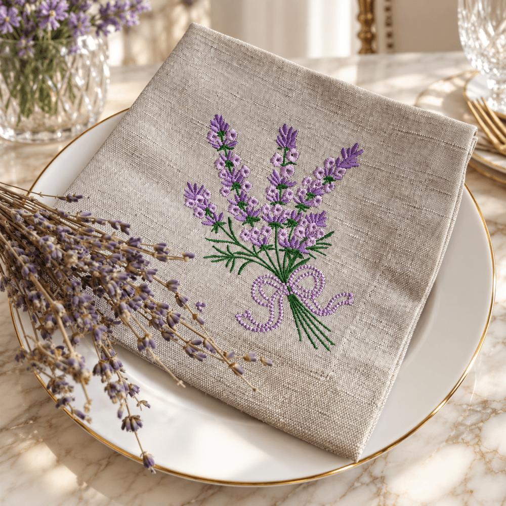 Lavender Garden Premium Table Napkin - myhomestore.com.pk