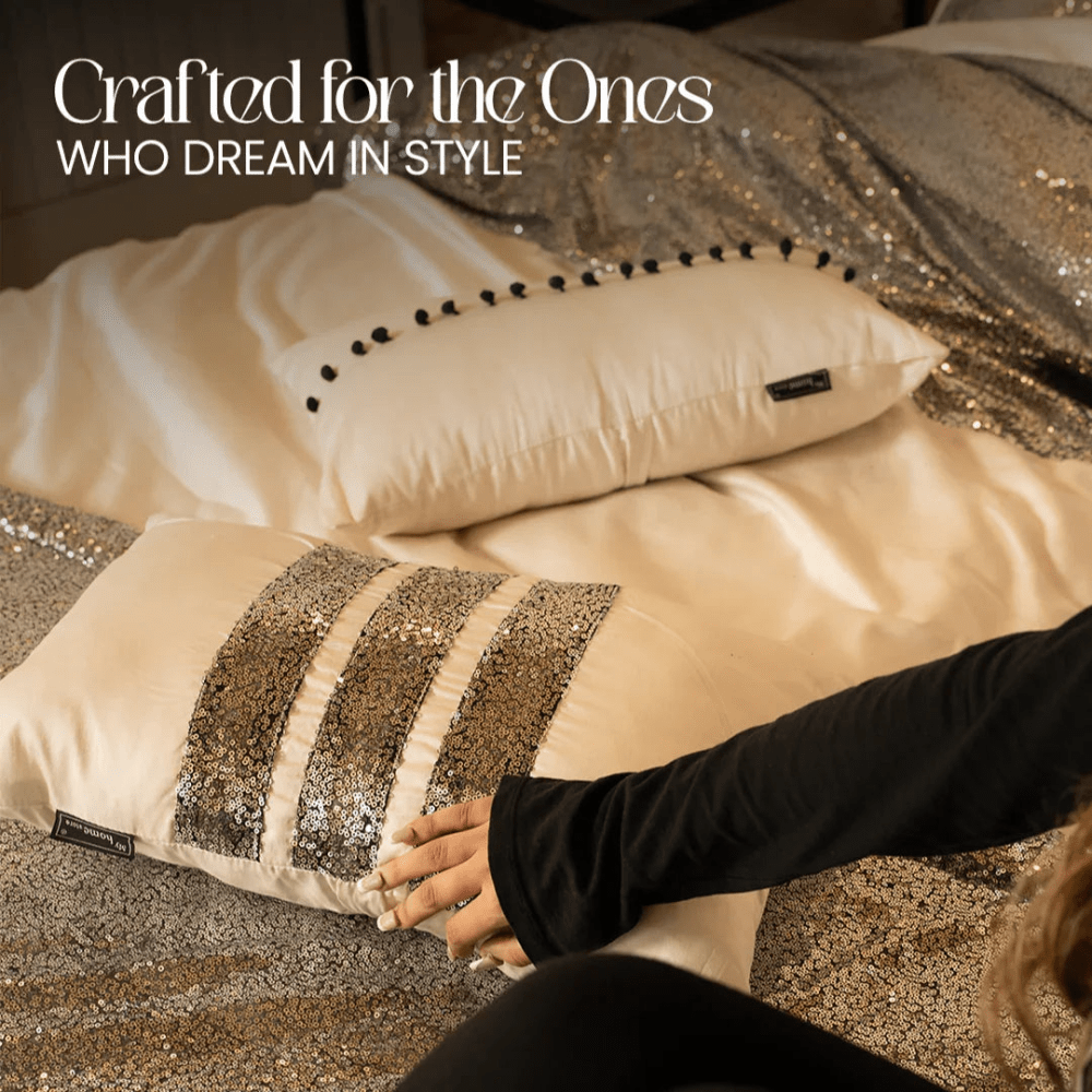 Luxury Cream bridal bedding set - myhomestore.com.pk