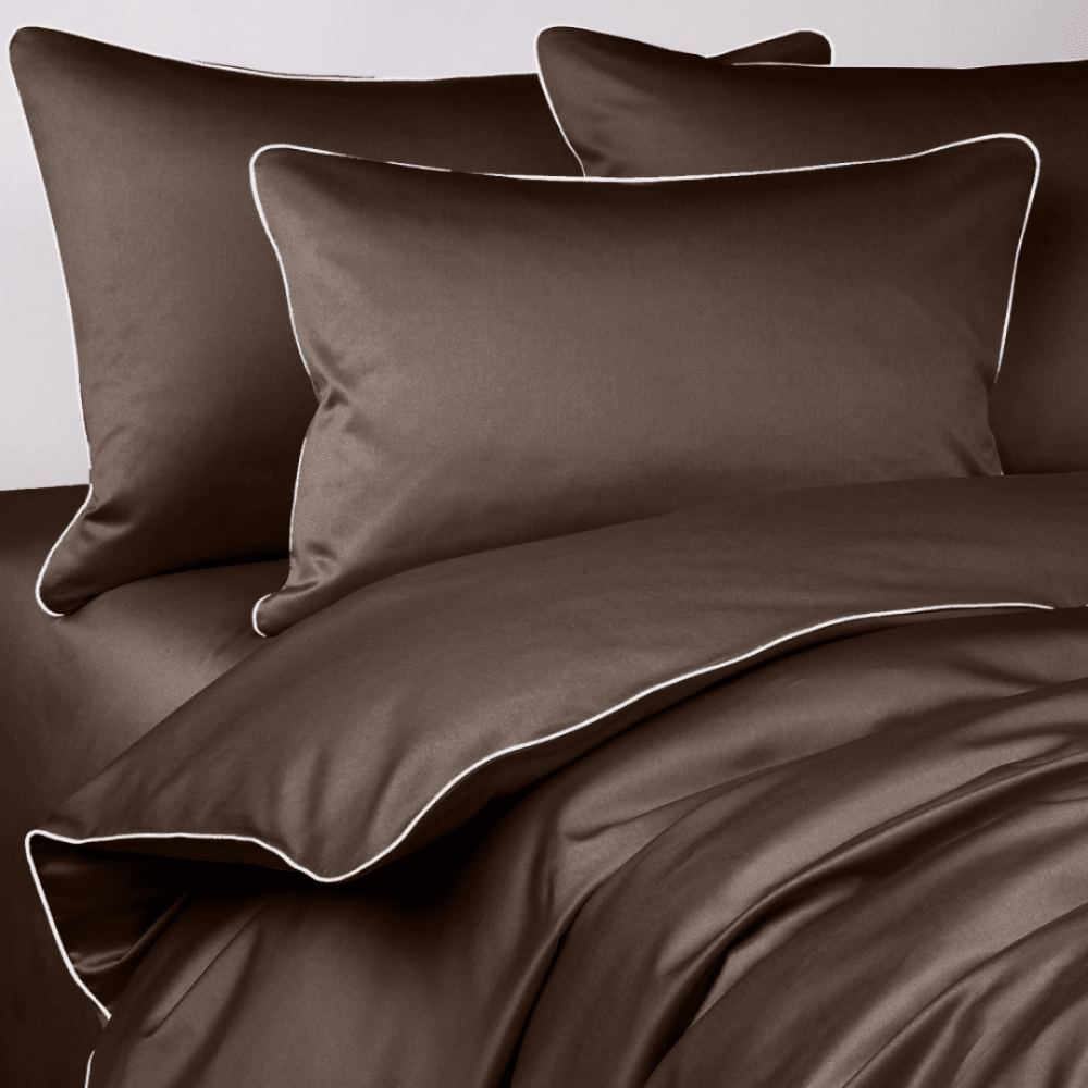 Luxury Duvet Cover Set Piped Edge - myhomestore.com.pk
