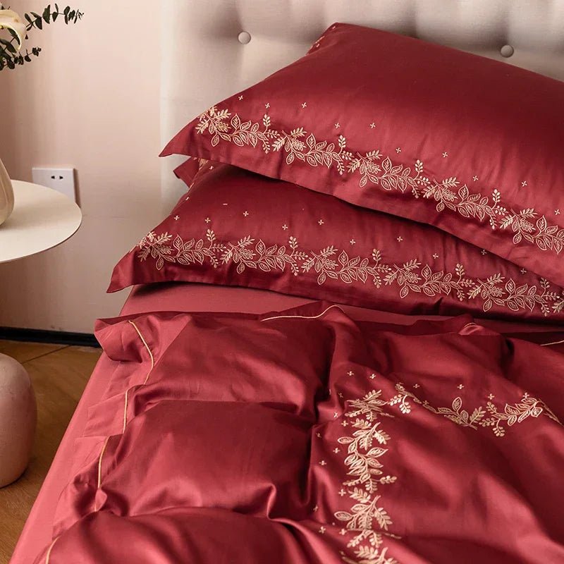 Luxury Embroidery Duvet Set - myhomestore.com.pk