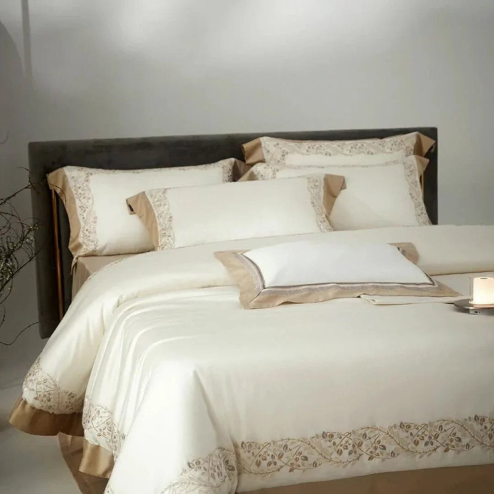 Luxury Embroidery Duvet Set - myhomestore.com.pk