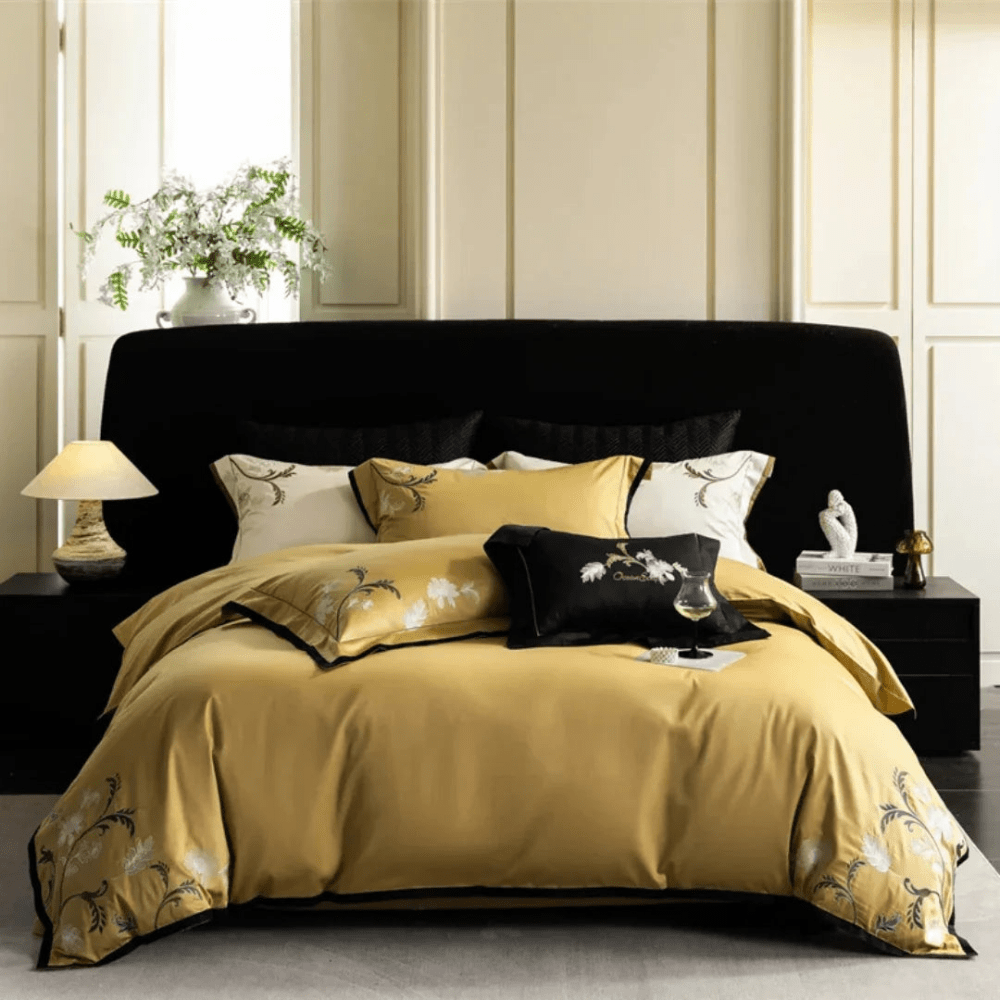 Luxury Vintage Embroidery Duvet Set - myhomestore.com.pk