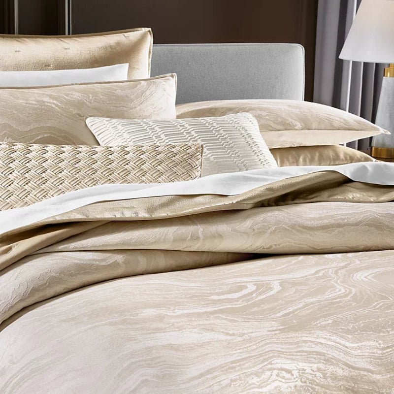 Marble Jacquard Duvet Set | Luxury Textured Bedding - myhomestore.com.pk