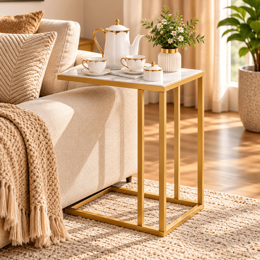 MDF Simple C-Side Table - myhomestore.com.pk