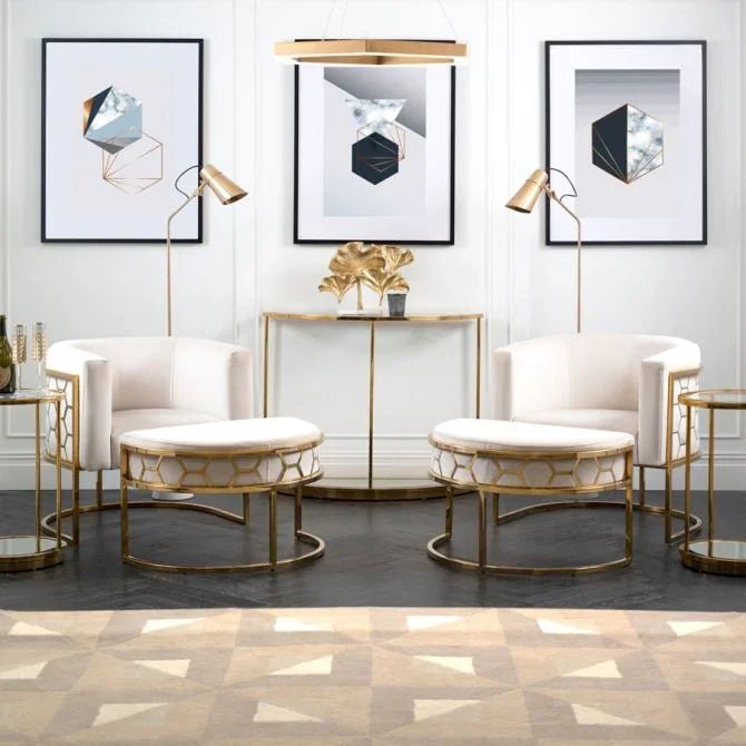 Metal Chair with Foot Rest - myhomestore.com.pk