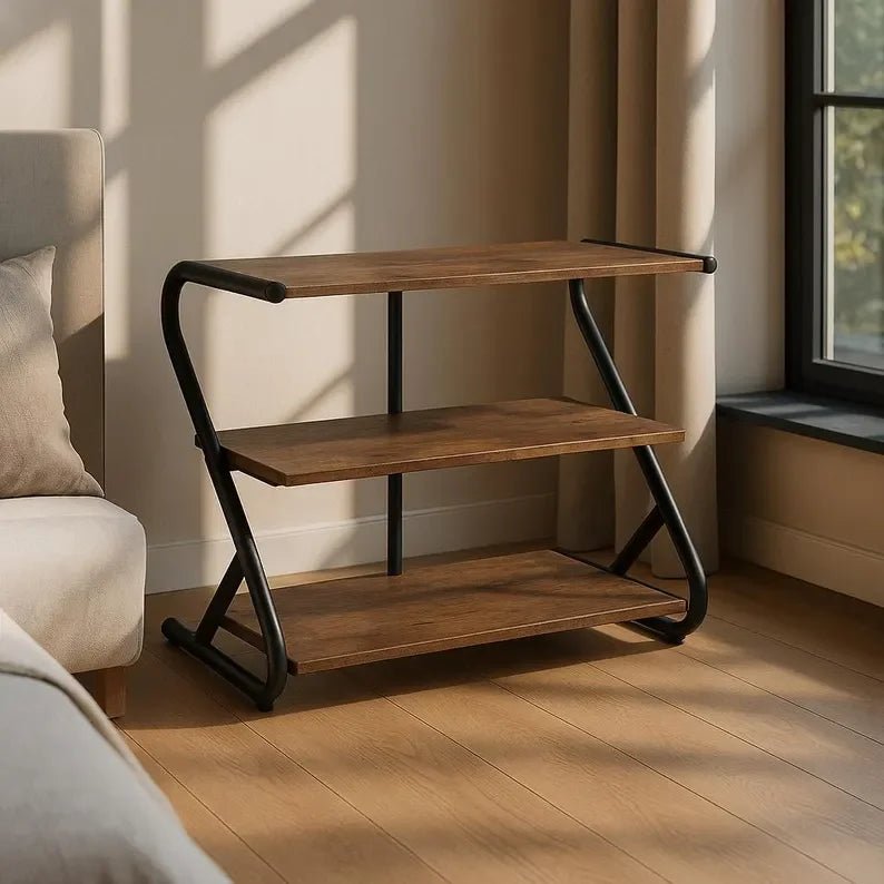 Metal Mdf Industrial Design Shoe Storage for Modern Home - myhomestore.com.pk