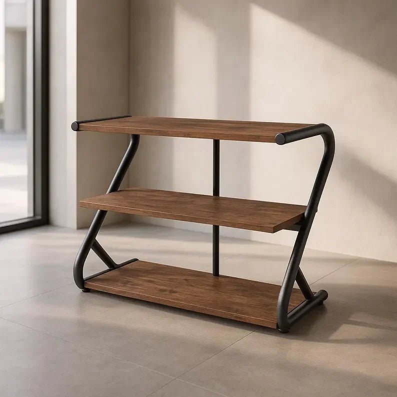 Metal Mdf Industrial Design Shoe Storage for Modern Home - myhomestore.com.pk