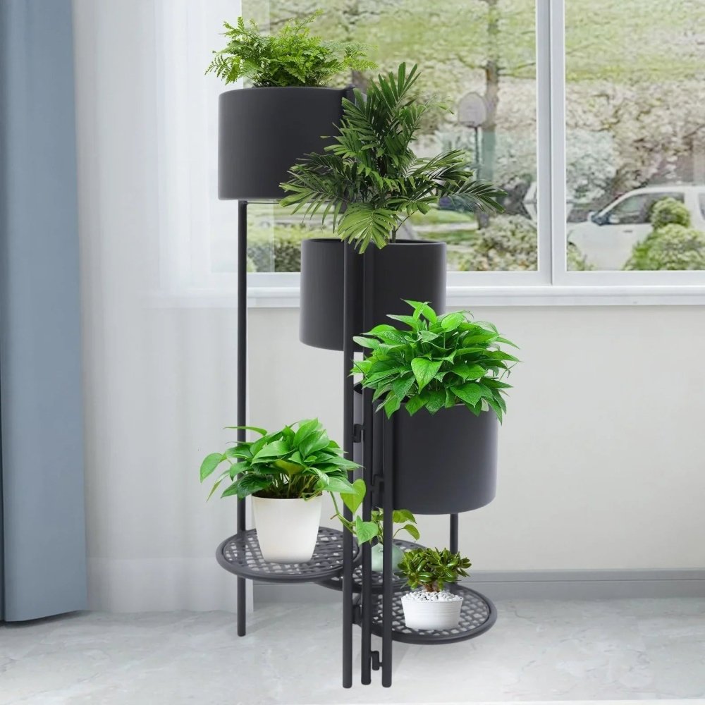 Metal Plant Stand, Indoor Plant Stand - myhomestore.com.pk