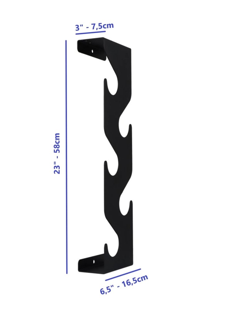 Metal Wall Mount Coat Rack - myhomestore.com.pk