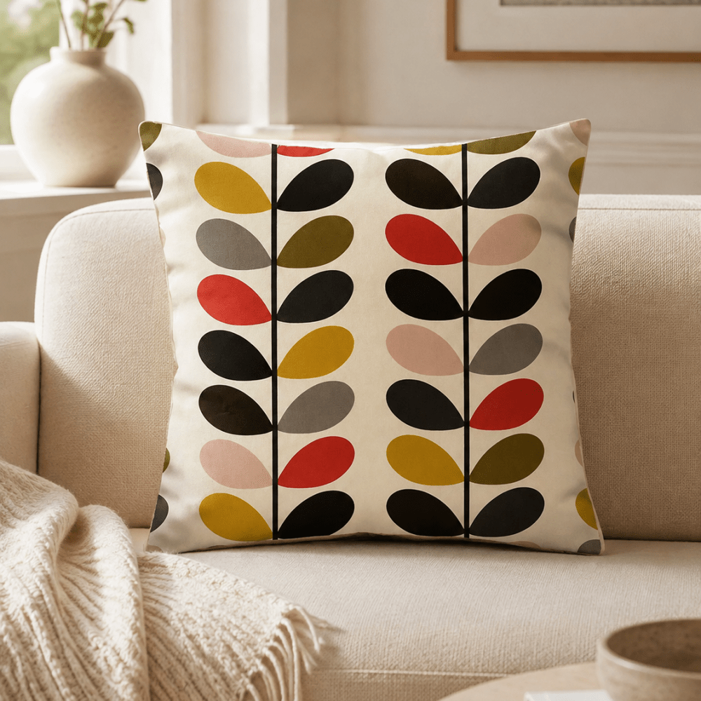 Modern Abstract Leaf Cushion Cover β Stylish Decorative Pillow Case - myhomestore.com.pk