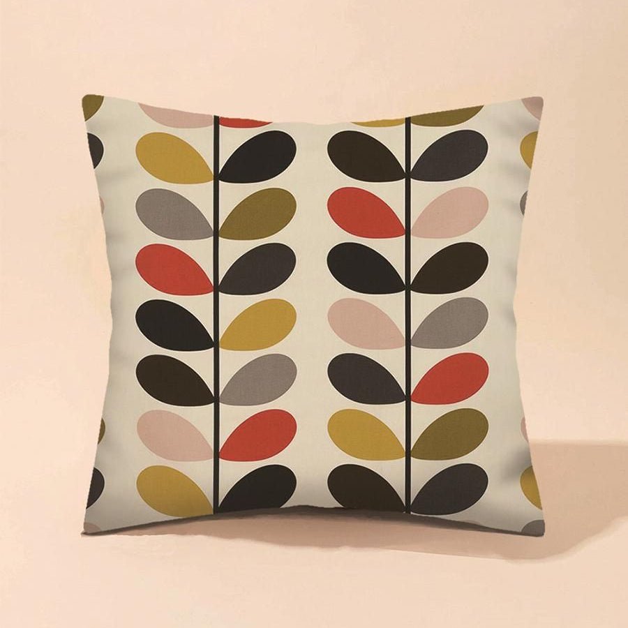 Modern Abstract Leaf Cushion Cover β Stylish Decorative Pillow Case - myhomestore.com.pk