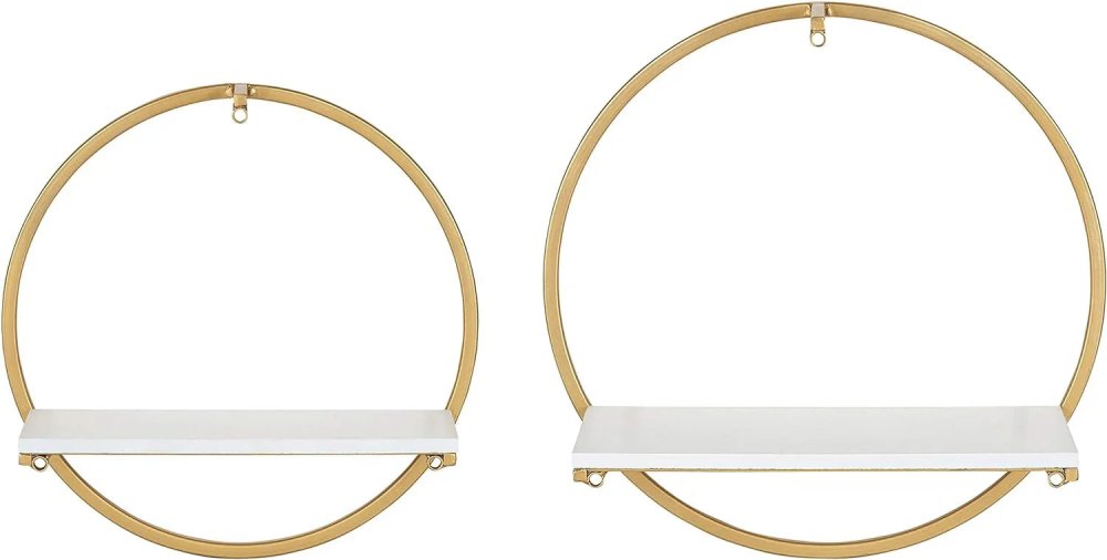 Modern Glam Floating Wall Shelf - myhomestore.com.pk