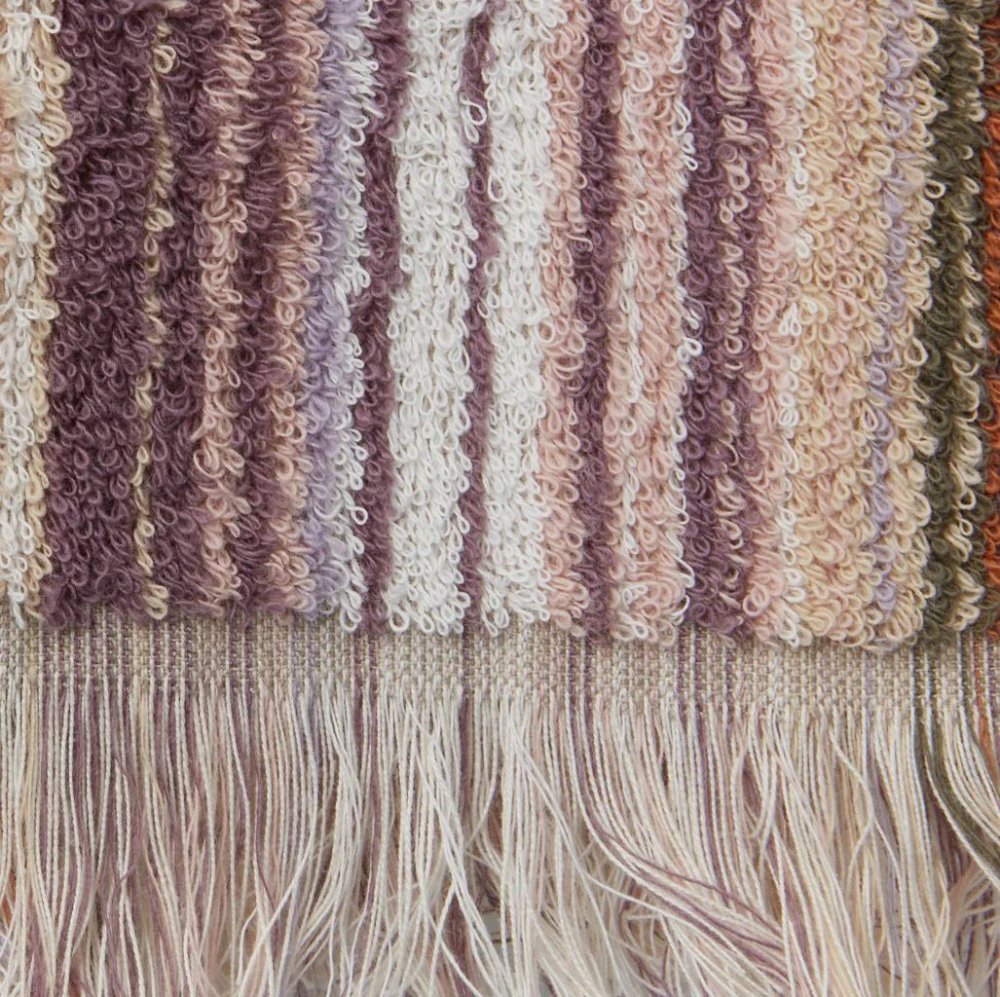 Multi Lines 3 Piece Imported Bath Towel Set - myhomestore.com.pk