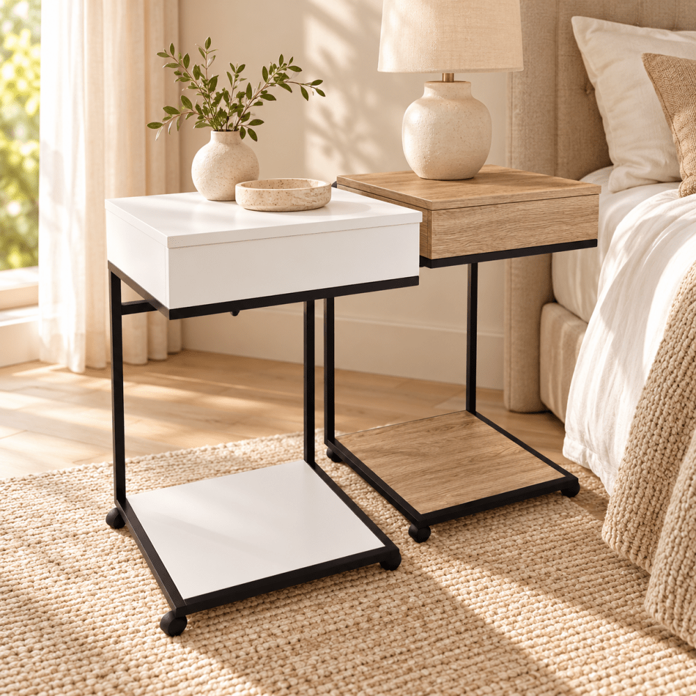 Multi Purpose Movable Makeup Table - myhomestore.com.pk