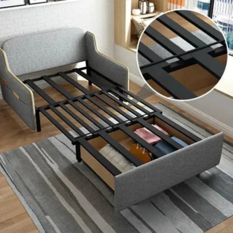 Multifunctional Folding Sofa Bed Furniture Living Room Sofa Bed with Storage - myhomestore.com.pk