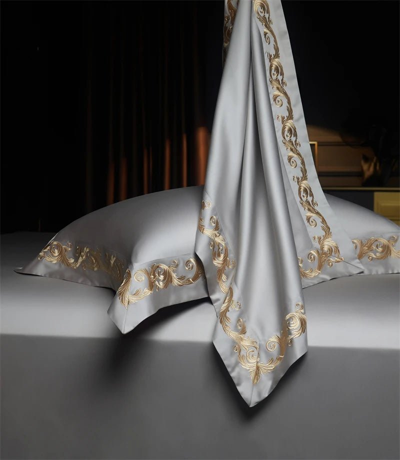 Mystique Embroidery Duvet Set | Luxury Soft Bedding - myhomestore.com.pk