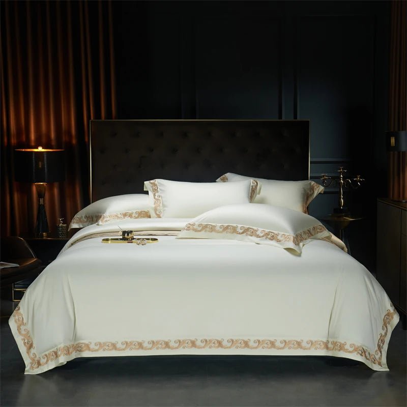 Mystique Embroidery Duvet Set | Luxury Soft Bedding - myhomestore.com.pk