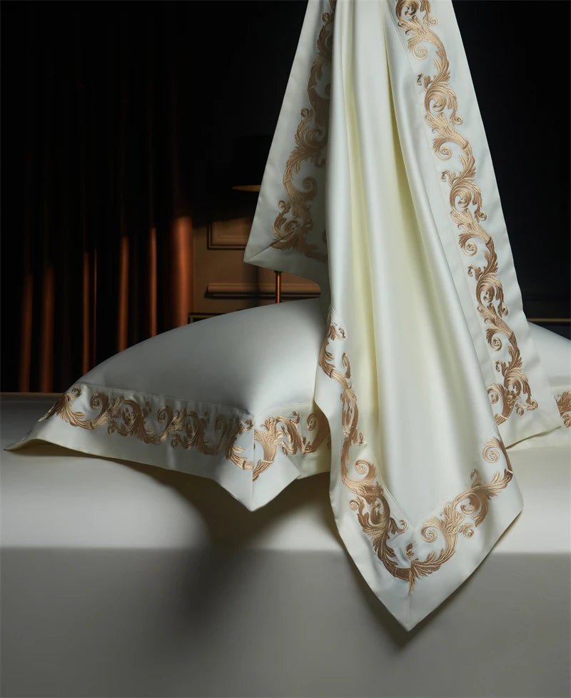 Mystique Embroidery Duvet Set | Luxury Soft Bedding - myhomestore.com.pk