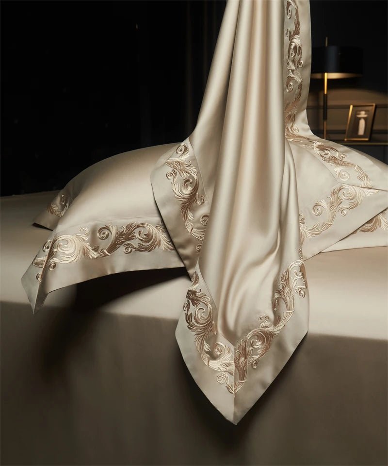 Mystique Embroidery Duvet Set | Luxury Soft Bedding - myhomestore.com.pk