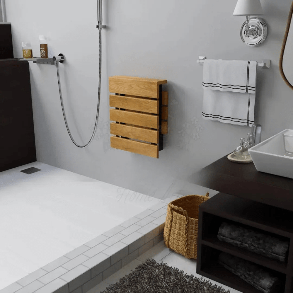 Natural Color Wood Folding Multifunctional Seat - myhomestore.com.pk